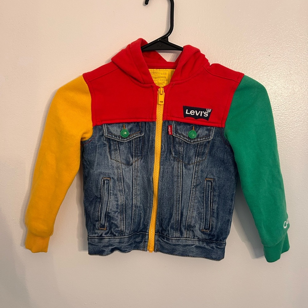 Levi's Kids crayola Multicolor Denim Jacket